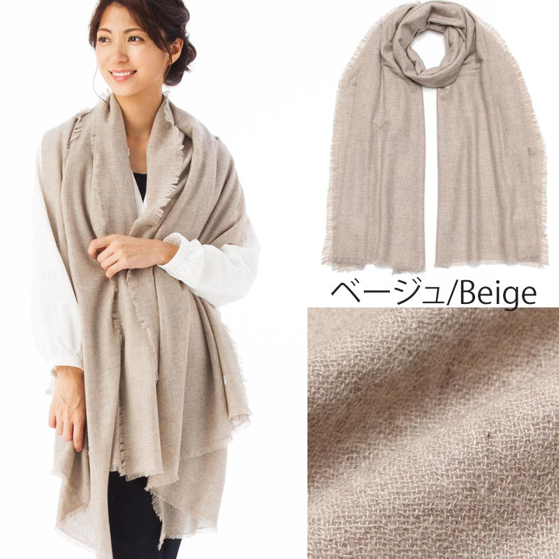ふわとろ カシミヤ 大判 ストール【200cm×100cm 薄手】<br>レディース メンズ カシミア 大判ストール カシミヤストール ショール スカーフ ガーゼ 無地 おしゃれ 白 グレー 春 秋冬 冷房対策 女性 妻 20代 30代 40代 プレゼント 誕生日プレゼント 敬老の日 クリスマス