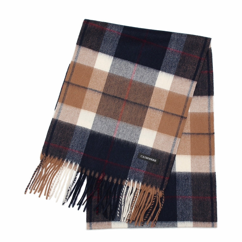 ウール カシミヤ サステナブル マフラー 【ウール90% カシミヤ10%】<br>カシミア ウールマフラー レディースマフラー メンズマフラー ストール 無地 チェック オーガニック 秋冬 レディース メンズ 男性 女性 彼女 彼氏 20代 30代 40代 ギフト 誕生日プレゼント 誕生日 クリスマス