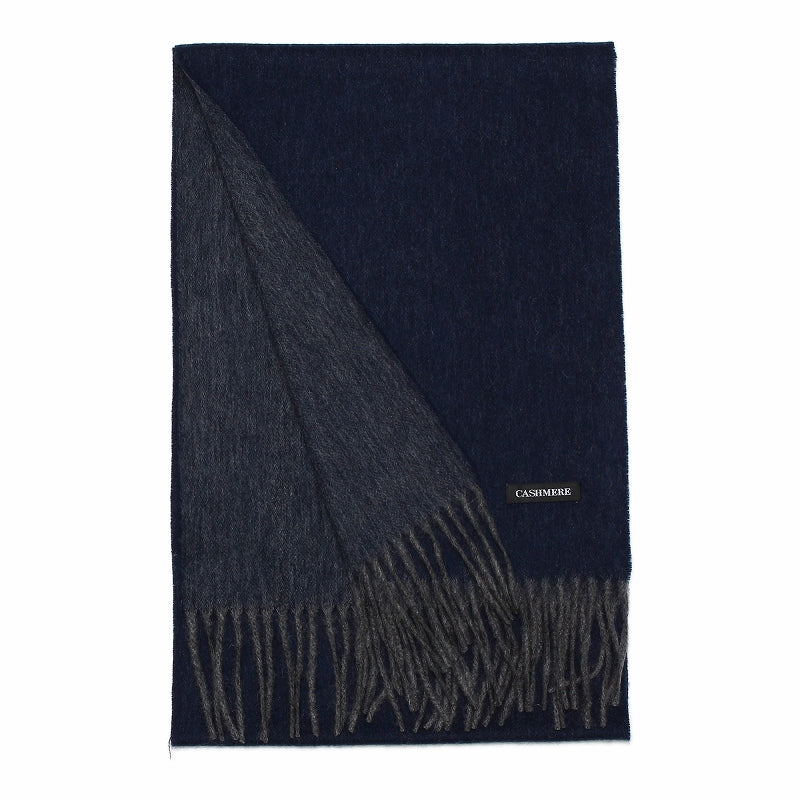 ウール カシミヤ サステナブル リバーシブル マフラー 【ウール95% カシミヤ5%】<br>カシミア ウールマフラー レディースマフラー メンズマフラー ストール 無地 ノンミュールジング オーガニック 秋冬 男性 女性 夫 彼氏 20代 30代 ギフト 誕生日プレゼント 誕生日 クリスマス