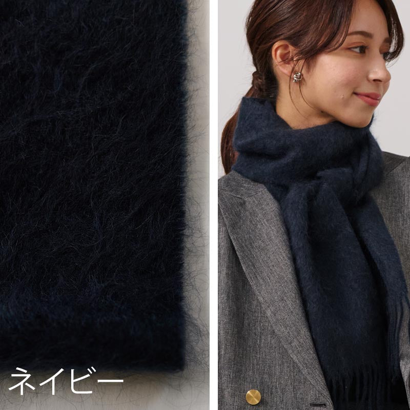 カシミヤ 100% ミンク加工 マフラー 【細いマフラー】 レディース カシミア カシミヤマフラー カシミアマフラー 細マフラー ファー加工 シンプル おしゃれ トレンド 秋冬 冬 防寒 暖かい 通勤 通学 女性 彼女 娘 妻 20代 30代 40代 50代 60代 プレゼント クリスマス