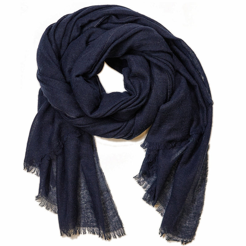 ウール カシミヤ 大判 エアリー ストール【200cm×100cm 薄手】 レディース メンズ カシミア 大判ストール ショール スカーフ ガーゼ 無地 おしゃれ 白 ネイビー 春 秋冬 冷房対策 女性 妻 母 祖母 20代 30代 40代 50代 60代 プレゼント 誕生日プレゼント クリスマス