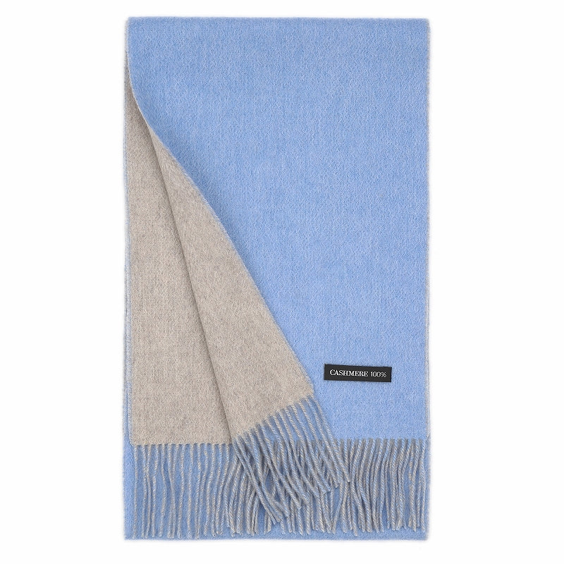 カシミヤ 100% 接結 リバーシブル マフラー メンズ レディース カシミア カシミヤマフラー カシミアマフラー リバーシブルマフラー メンズマフラー 無地 秋冬 男性 女性 彼氏 夫 妻 祖父 20代 30代 40代 50代 60代 通勤 ビジネス プレゼント 誕生日プレゼント クリスマス