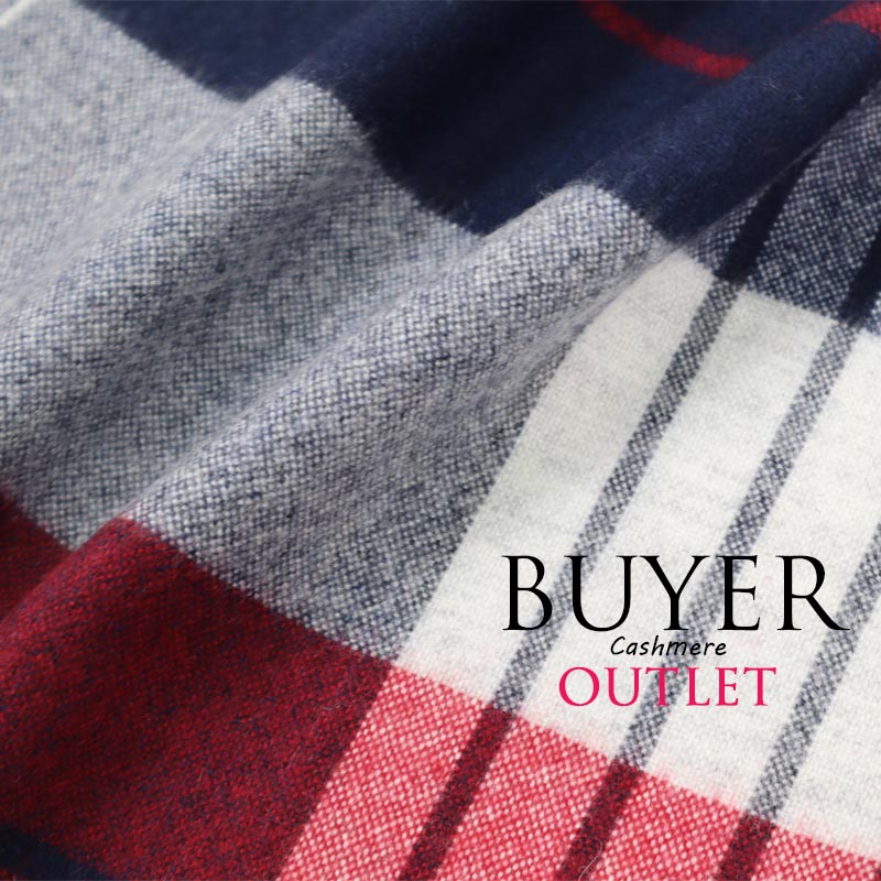 【365日発送】カシミヤ ×  ウール 混 マフラー 【アウトレット】【ウール90% カシミヤ10%】【数量限定】<br>ウール カシミア ウールマフラー メンズ レディース メンズマフラー チェック ストライプ 秋冬 男性 女性 スーツ 通勤 ギフト 誕生日プレゼント バレンタイン