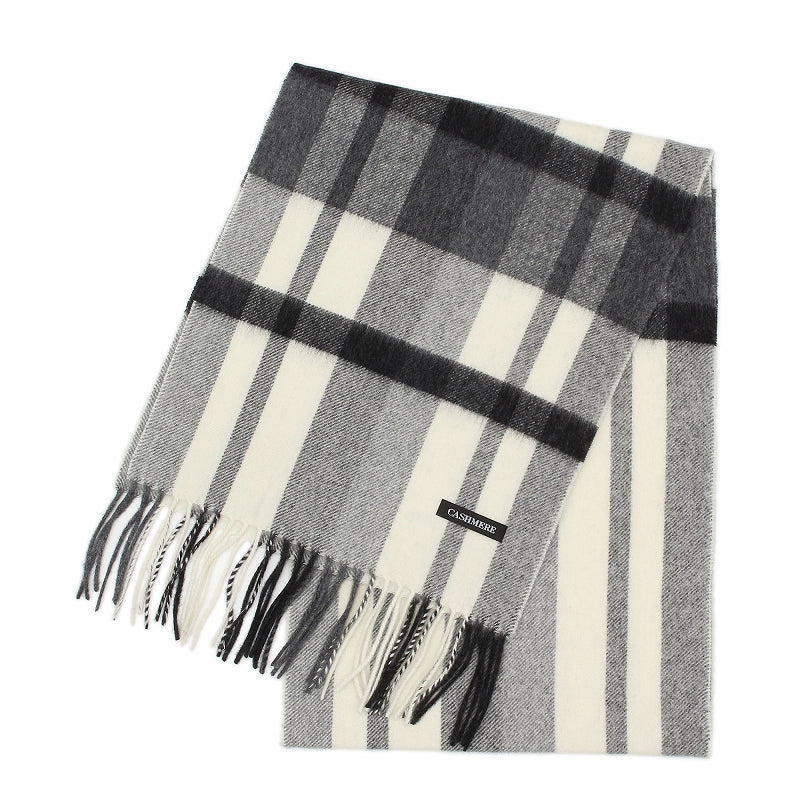 ウール カシミヤ サステナブル マフラー 【ウール90% カシミヤ10%】<br>カシミア ウールマフラー レディースマフラー メンズマフラー ストール 無地 チェック オーガニック 秋冬 レディース メンズ 男性 女性 彼女 彼氏 20代 30代 40代 ギフト 誕生日プレゼント 誕生日 クリスマス