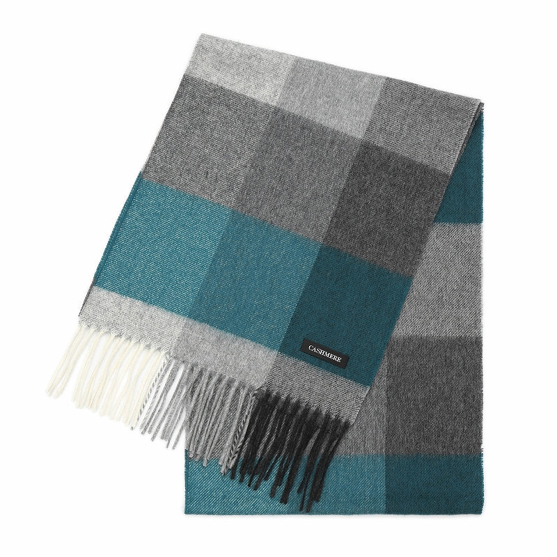 ウール カシミヤ サステナブル マフラー 【ウール90% カシミヤ10%】<br>カシミア ウールマフラー レディースマフラー メンズマフラー ストール 無地 チェック オーガニック 秋冬 レディース メンズ 男性 女性 彼女 彼氏 20代 30代 40代 ギフト 誕生日プレゼント 誕生日 クリスマス