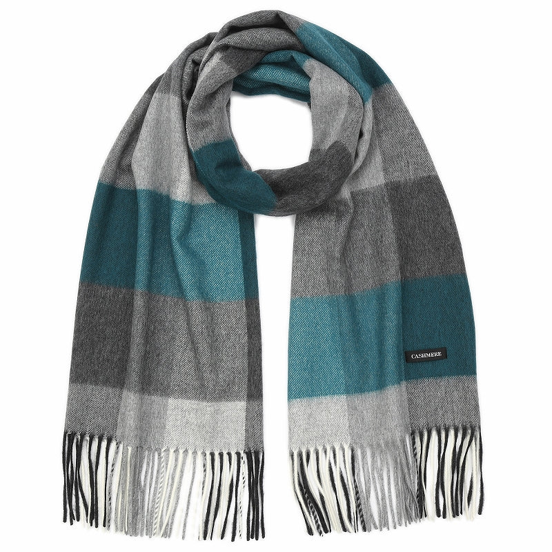 ウール カシミヤ サステナブル ストール 【ウール90% カシミヤ10%】<br>カシミア ウールストール レディースストール メンズストール 大判 大判ストール マフラー 無地 チェック オーガニック 秋冬 男性 女性 彼女 彼氏 20代 30代 40代 ギフト 誕生日プレゼント 誕生日 クリスマス
