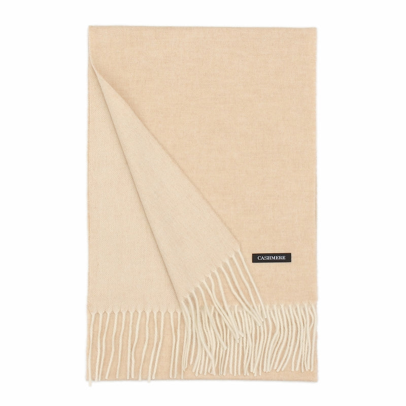 ウール カシミヤ サステナブル リバーシブル マフラー 【ウール95% カシミヤ5%】<br>カシミア ウールマフラー レディースマフラー メンズマフラー ストール 無地 ノンミュールジング オーガニック 秋冬 男性 女性 夫 彼氏 20代 30代 ギフト 誕生日プレゼント 誕生日 クリスマス