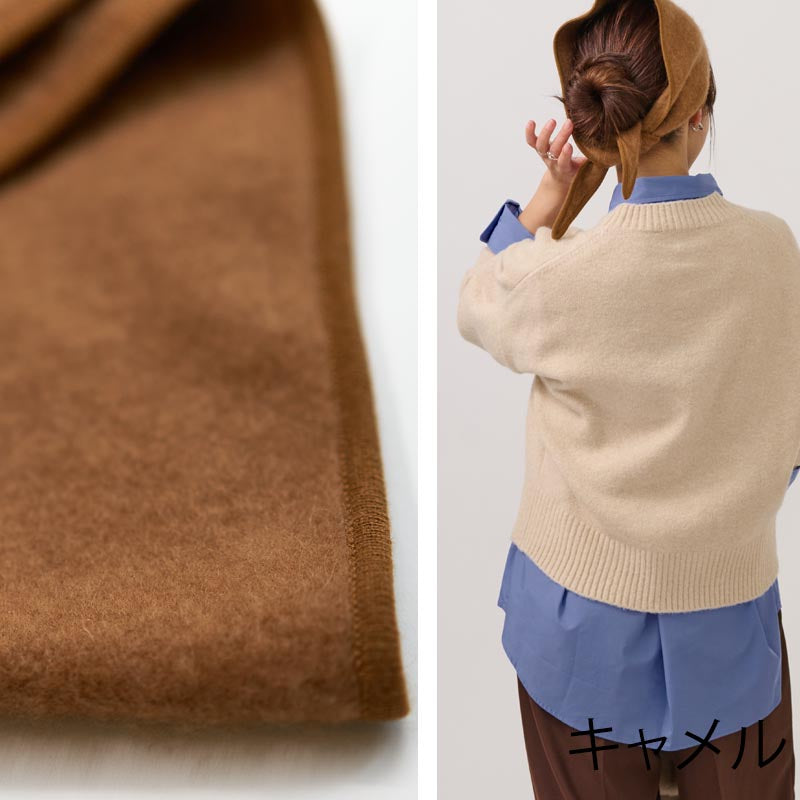 カシミヤ 100％ ミンク加工 トライアングル マフラー 【トライアングルスカーフ】 レディース カシミア カシミヤマフラー カシミアマフラー ストール スカーフ おしゃれ 秋冬 冬 防寒 暖かい 通勤 通学 女性 彼女 娘 30代 40代 50代 60代 プレゼント クリスマス