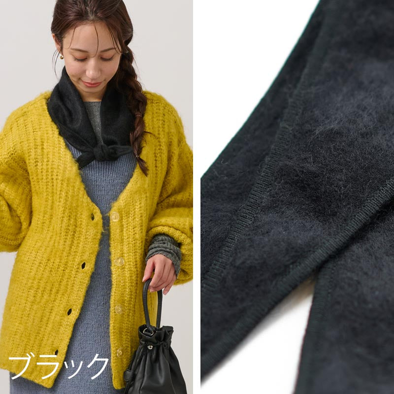 カシミヤ 100％ ミンク加工 トライアングル マフラー 【トライアングルスカーフ】 レディース カシミア カシミヤマフラー カシミアマフラー ストール スカーフ おしゃれ 秋冬 冬 防寒 暖かい 通勤 通学 女性 彼女 娘 30代 40代 50代 60代 プレゼント クリスマス