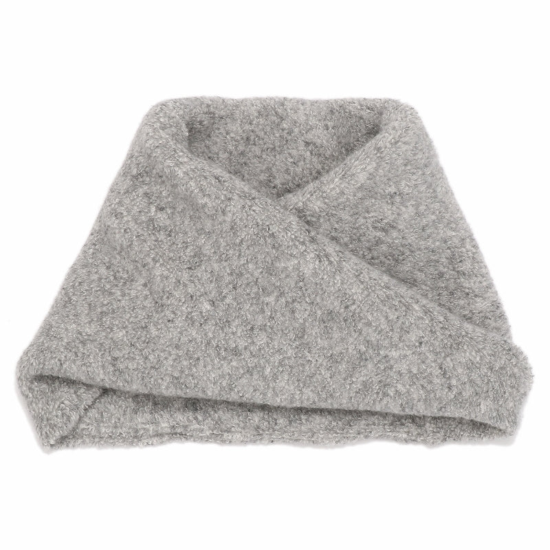 【親子 コーデ】カシミヤ フラッフィー スヌード【カシミヤ85% ナイロン15%】<br>カシミア ネックウォーマー ストール ループマフラー リンクコーデ ペアルック マフラー お揃い 防寒 暖かい 通勤 通学 秋冬 ママ パパ キッズ 子供 ギフト 誕生日プレゼント 誕生日 クリスマス