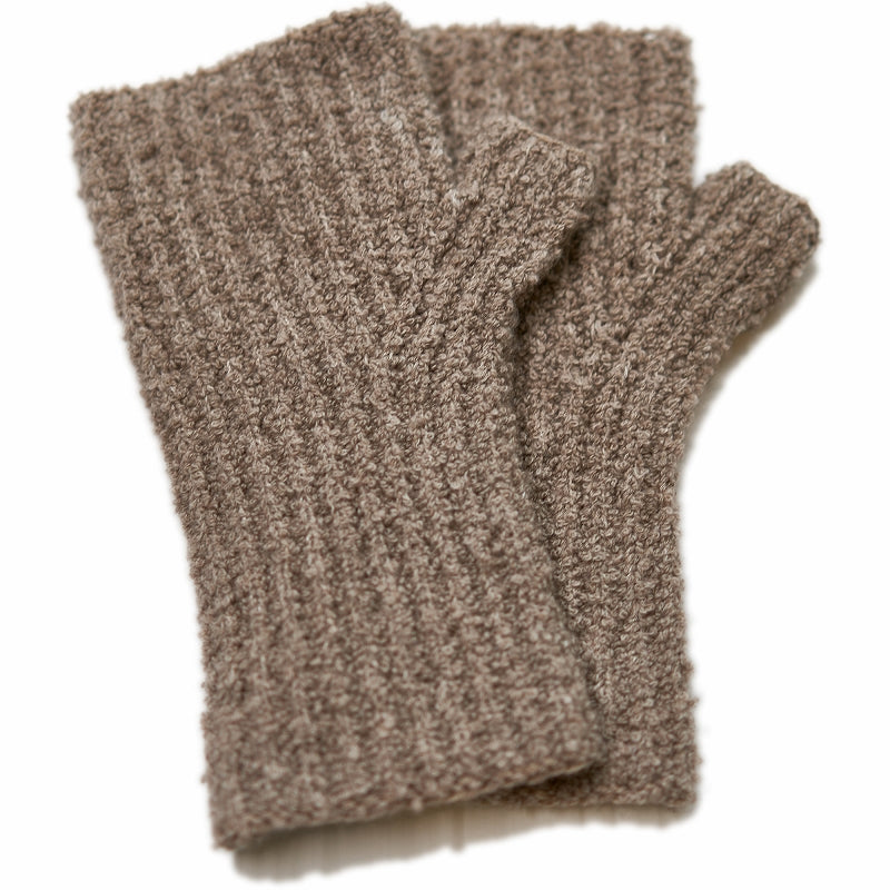 ウール カシミヤ テディベア ハンドウォーマー & マフラー ニット 手袋 指出し 指なし グローブ ニットマフラー ループマフラー もこもこ 手荒れ 保湿 おやすみ ハンドケア 防寒 暖かい 通勤 通学 秋冬 女性 彼女 ママ 10代 20代 30代 ギフト 誕生日プレゼント クリスマス