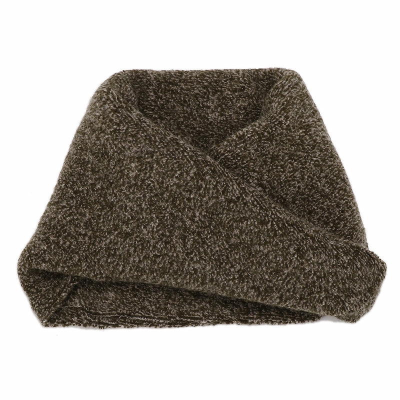 【親子 コーデ】カシミヤ フラッフィー スヌード【カシミヤ85% ナイロン15%】<br>カシミア ネックウォーマー ストール ループマフラー リンクコーデ ペアルック マフラー お揃い 防寒 暖かい 通勤 通学 秋冬 ママ パパ キッズ 子供 ギフト 誕生日プレゼント 誕生日 クリスマス